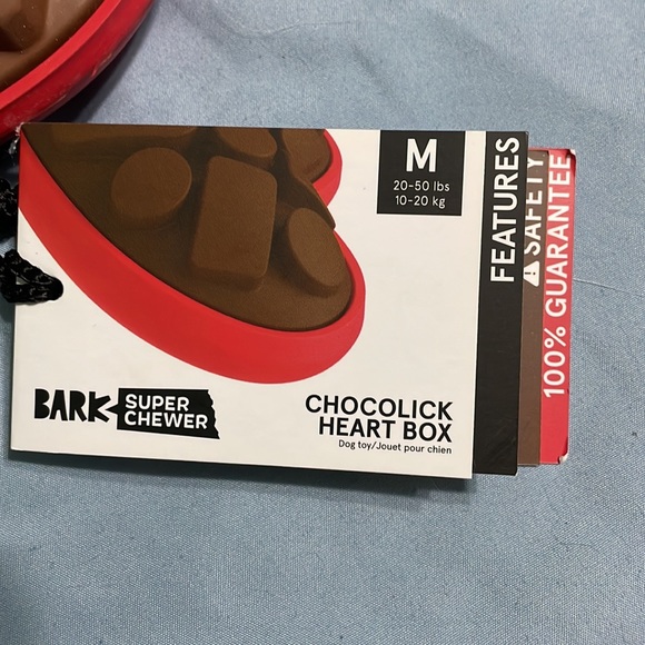 Sold! NWT! Bark SuperChewer Chocolick Heart Box! - Picture 7 of 9